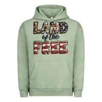 Pigment Oil Green Land of the free America western pattern Urban Hoodie - Jasminsmagicworld