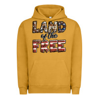 Pigment Peanut Butter Land of the free America western pattern Urban Hoodie - Jasminsmagicworld