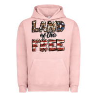 Pigment Salmon Land of the free America western pattern Urban Hoodie - Jasminsmagicworld