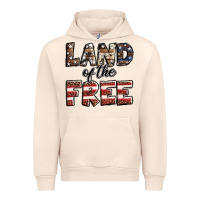 Sandshell Land of the free America western pattern Urban Hoodie - Jasminsmagicworld