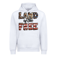 White Land of the free America western pattern Urban Hoodie - Jasminsmagicworld