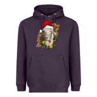 Plum christmas goat Heavyweight Hoodie - RanaPortraitStore