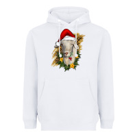 White christmas goat Heavyweight Hoodie - RanaPortraitStore