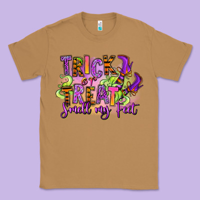 Trick Or Treat Smell My Feet Classic Tee Designed By Ranaportraitstore