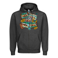 Charcoal Heather 90s country casette tapes Zipper Hoodie - texasbilliewilder