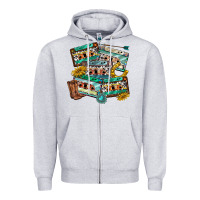 Heather Grey 90s country casette tapes Zipper Hoodie - texasbilliewilder