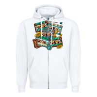 White 90s country casette tapes Zipper Hoodie - texasbilliewilder