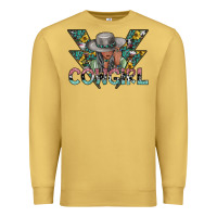 Antique Gold cowgirl2 2 Premium Sweatshirt - SublimationCraftShop