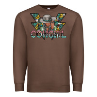 Chestnut cowgirl2 2 Premium Sweatshirt - SublimationCraftShop