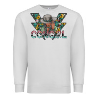 Dove Grey cowgirl2 2 Premium Sweatshirt - SublimationCraftShop