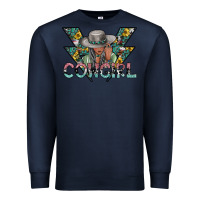 Navy cowgirl2 2 Premium Sweatshirt - SublimationCraftShop