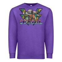Purple cowgirl2 2 Premium Sweatshirt - SublimationCraftShop
