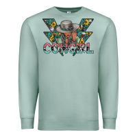 Seafoam cowgirl2 2 Premium Sweatshirt - SublimationCraftShop
