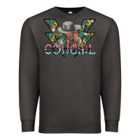 Smoke cowgirl2 2 Premium Sweatshirt - SublimationCraftShop