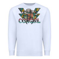 White cowgirl2 2 Premium Sweatshirt - SublimationCraftShop