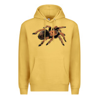 Antique Gold Mexican Red Knee Tarantula Premium Hoodie - LillyAllenDesigns