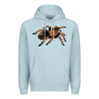 Blue Mist Mexican Red Knee Tarantula Premium Hoodie - LillyAllenDesigns