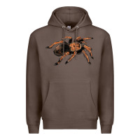 Coffee Mexican Red Knee Tarantula Premium Hoodie - LillyAllenDesigns