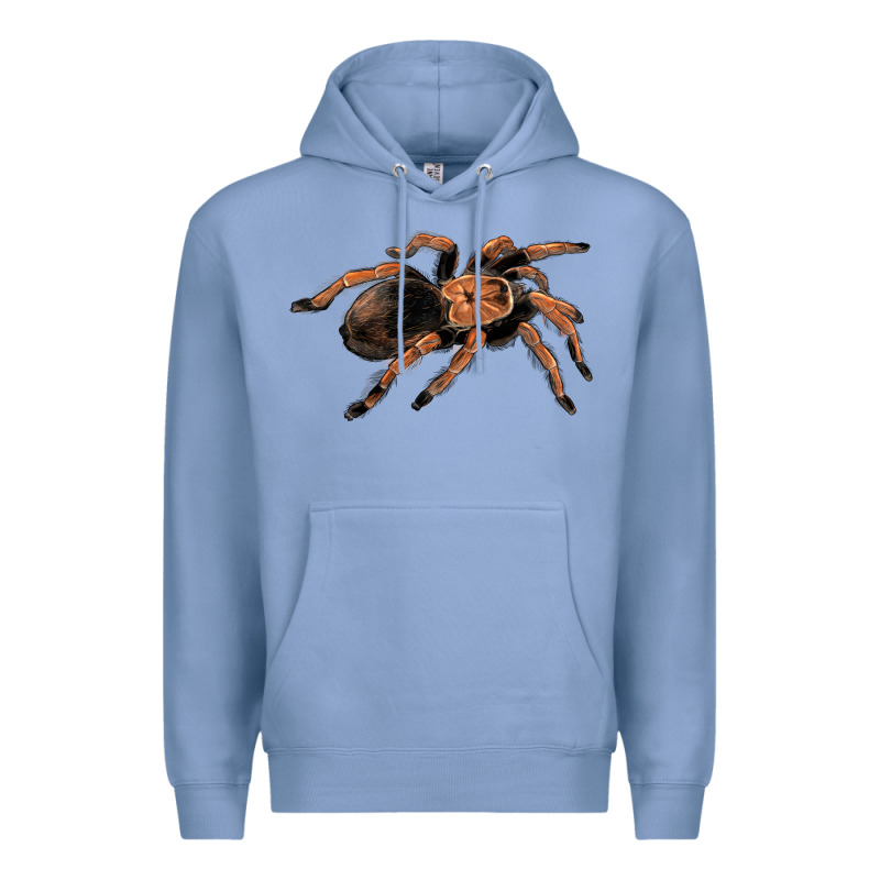 Mexican Red Knee Tarantula Premium Hoodie by LillyAllenDesigns | Teevron