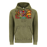 Vintage Olive peace love tacos Vintage Hoodie - AdoDesignShop
