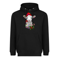 Christmas Baby Sheep Heavyweight Hoodie | Teevron