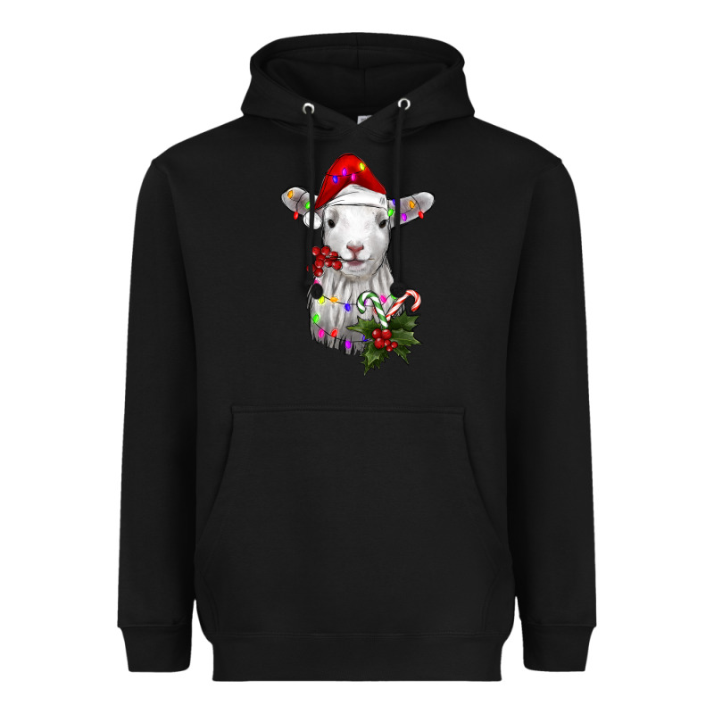 Christmas Baby Sheep Heavyweight Hoodie by RanaPortraitStore | Teevron