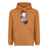 Meerkat christmas baby sheep Heavyweight Hoodie - RanaPortraitStore