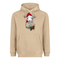 Mushroom christmas baby sheep Heavyweight Hoodie - RanaPortraitStore