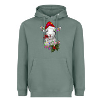 Sage christmas baby sheep Heavyweight Hoodie - RanaPortraitStore