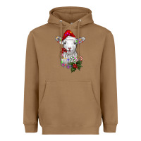 Toasted Coconut christmas baby sheep Heavyweight Hoodie - RanaPortraitStore
