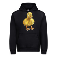 Black Baby Duck Urban Hoodie - LillyAllenDesigns