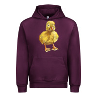 Mauve Wine Baby Duck Urban Hoodie - LillyAllenDesigns