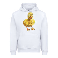 White Baby Duck Urban Hoodie - LillyAllenDesigns