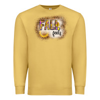 Antique Gold fall feels Premium Sweatshirt - CowhideDigitalArt