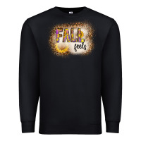Black fall feels Premium Sweatshirt - CowhideDigitalArt