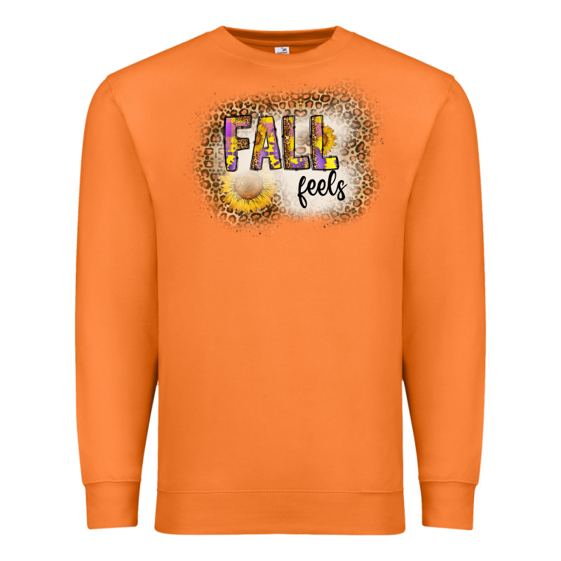 Fall Feels Premium Sweatshirt by CowhideDigitalArt | Teevron