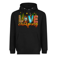 Black love camping Heavyweight Hoodie - Zillion Design Studio