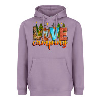 Lavender love camping Heavyweight Hoodie - Zillion Design Studio