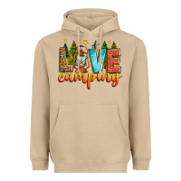 Mushroom love camping Heavyweight Hoodie - Zillion Design Studio