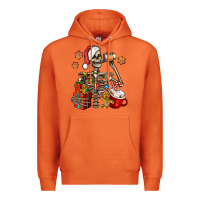 Carrot christmas skeleton coffee Premium Hoodie - Jasminsmagicworld