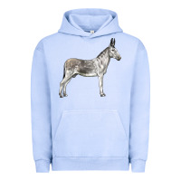 Pigment Grape Ice Andalusian Donkey Urban Hoodie - LillyAllenDesigns