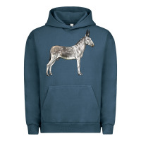 Pigment Midnight Navy Andalusian Donkey Urban Hoodie - LillyAllenDesigns