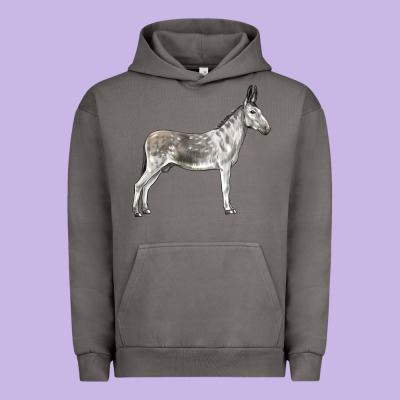 Andalusian Donkey Urban Hoodie Designed By Lillyallendesigns