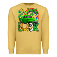 Antique Gold Loads of luck truck st. patricks day Premium Sweatshirt - Neo Western
