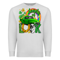 Dove Grey Loads of luck truck st. patricks day Premium Sweatshirt - Neo Western