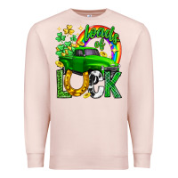 Pale Pink Loads of luck truck st. patricks day Premium Sweatshirt - Neo Western