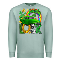 Seafoam Loads of luck truck st. patricks day Premium Sweatshirt - Neo Western