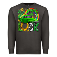 Smoke Loads of luck truck st. patricks day Premium Sweatshirt - Neo Western