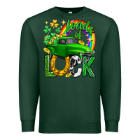 Sports Green Loads of luck truck st. patricks day Premium Sweatshirt - Neo Western