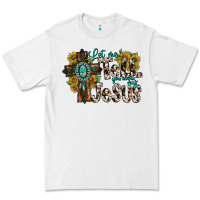 White let me tell you about my jesus Premium Tee - RacoonDesign